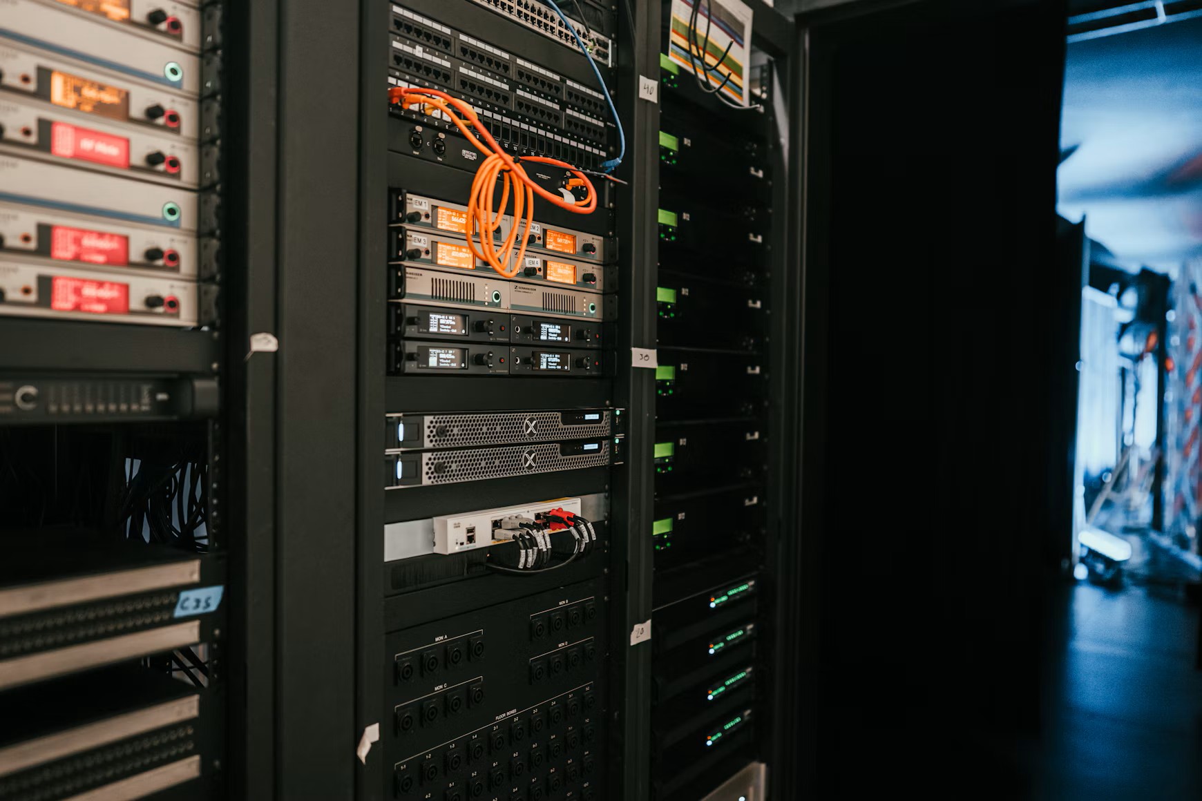Server und digitale Datenspeicherung